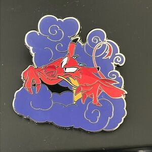 DISNEY PARKS WALT DISNEY WORLD DISNEYLAND MULAN MUSHU OPEN EDITION PIN 2024